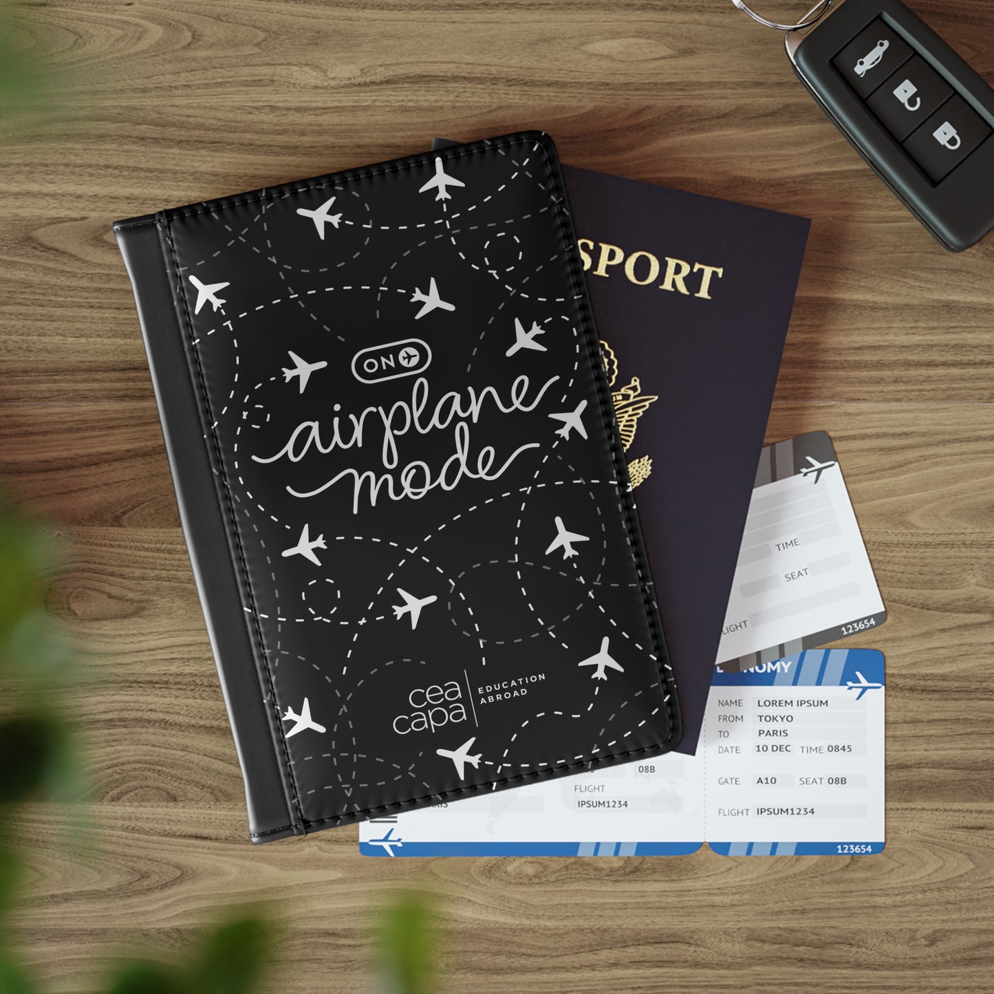 Airplane Mode Passport Cover