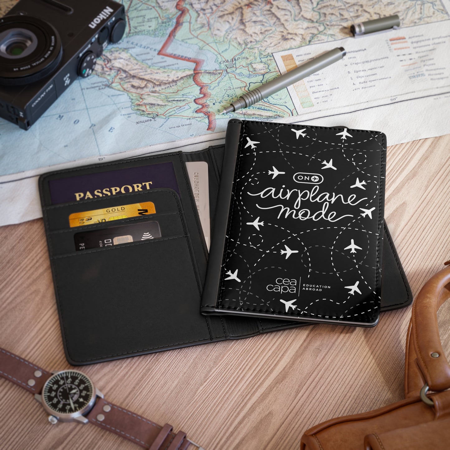 Airplane Mode Passport Cover