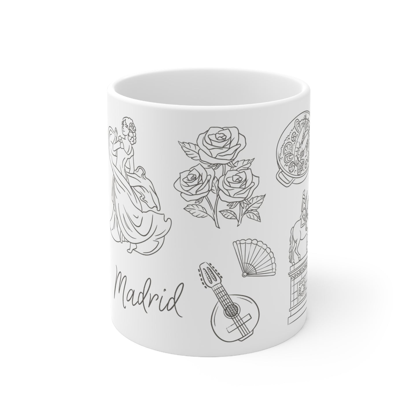 Madrid Icons Mug