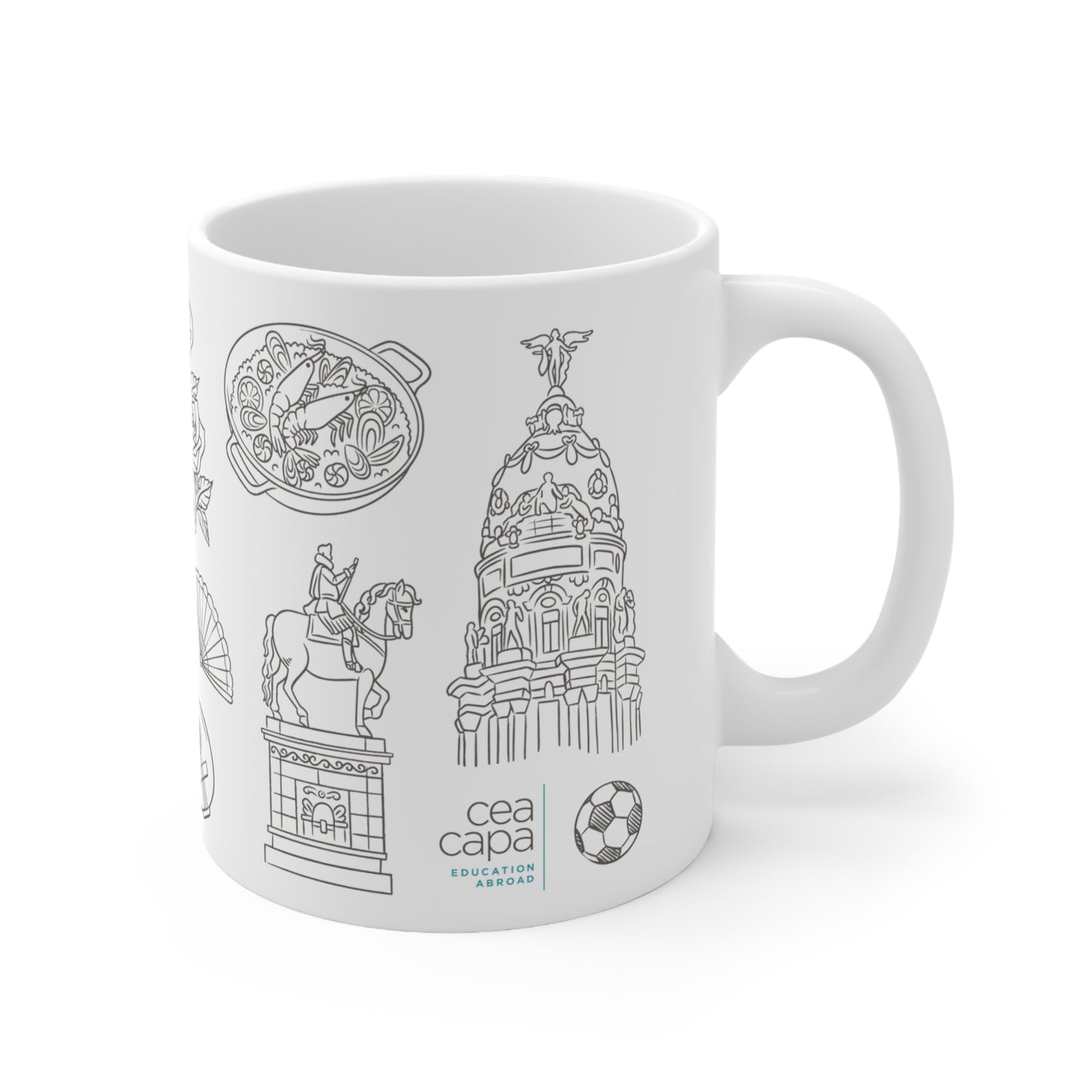 Madrid Icons Mug