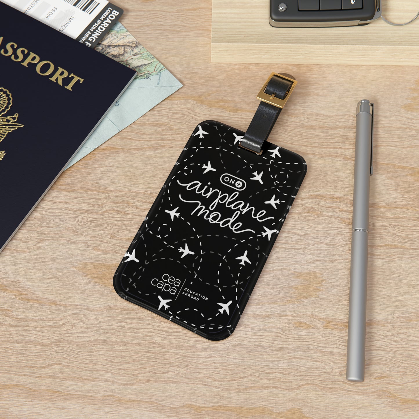 Airplane Mode Luggage Tag