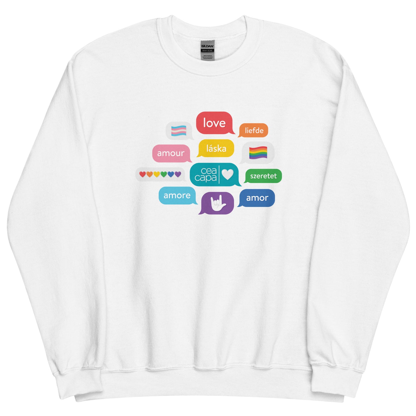 Love is Love Crewneck Sweatshirt