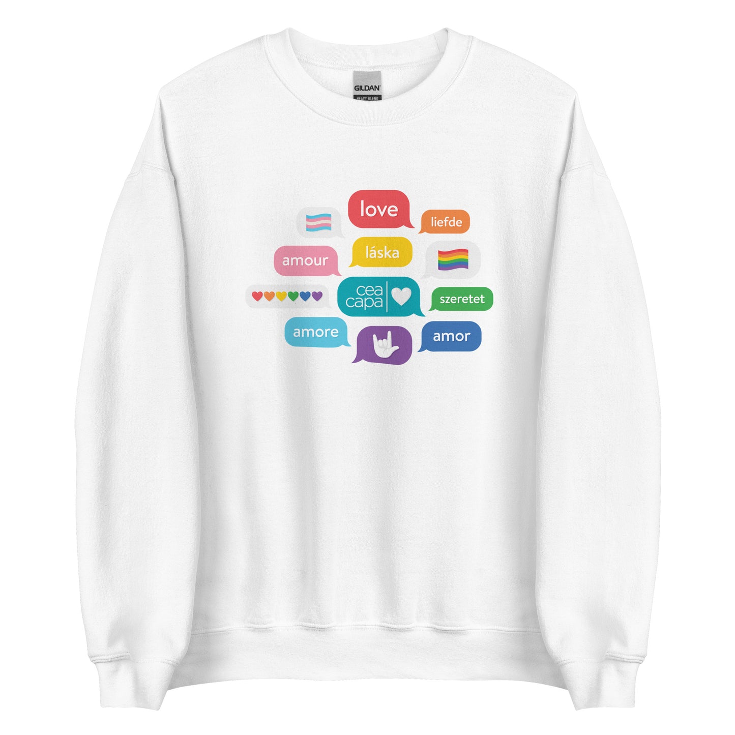 Love is Love Crewneck Sweatshirt