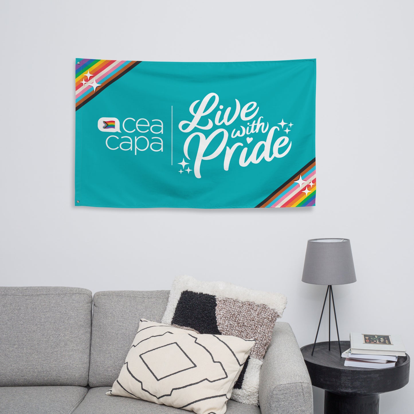 Live with Pride Flag