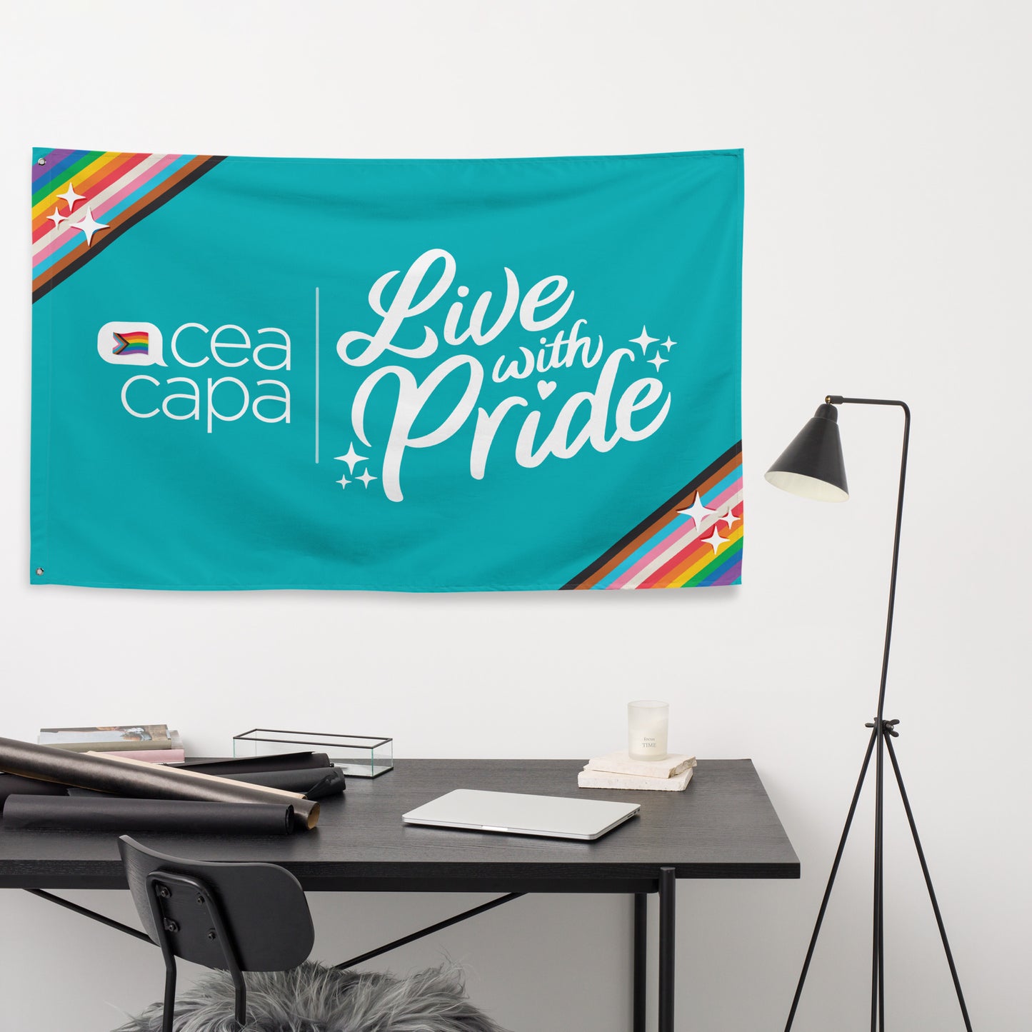 Live with Pride Flag