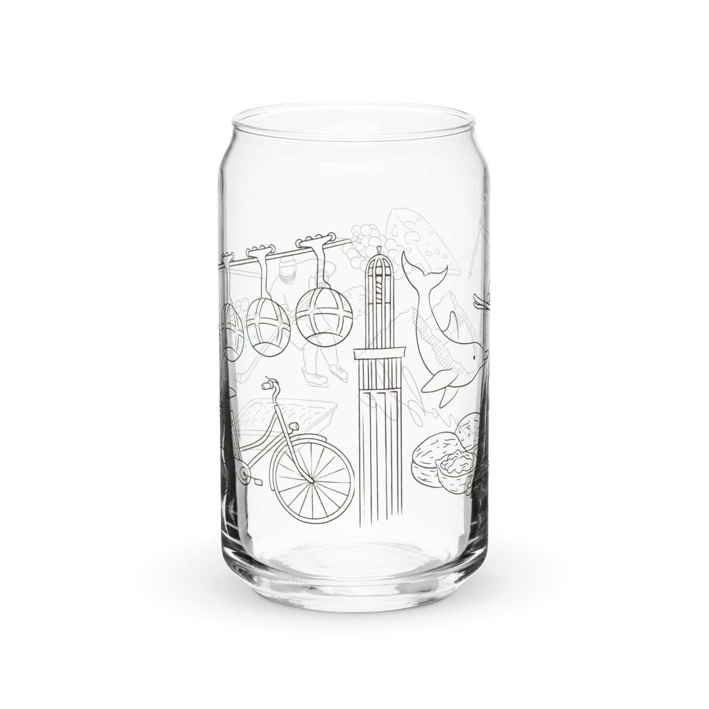 Grenoble Icons Can-shaped Glass