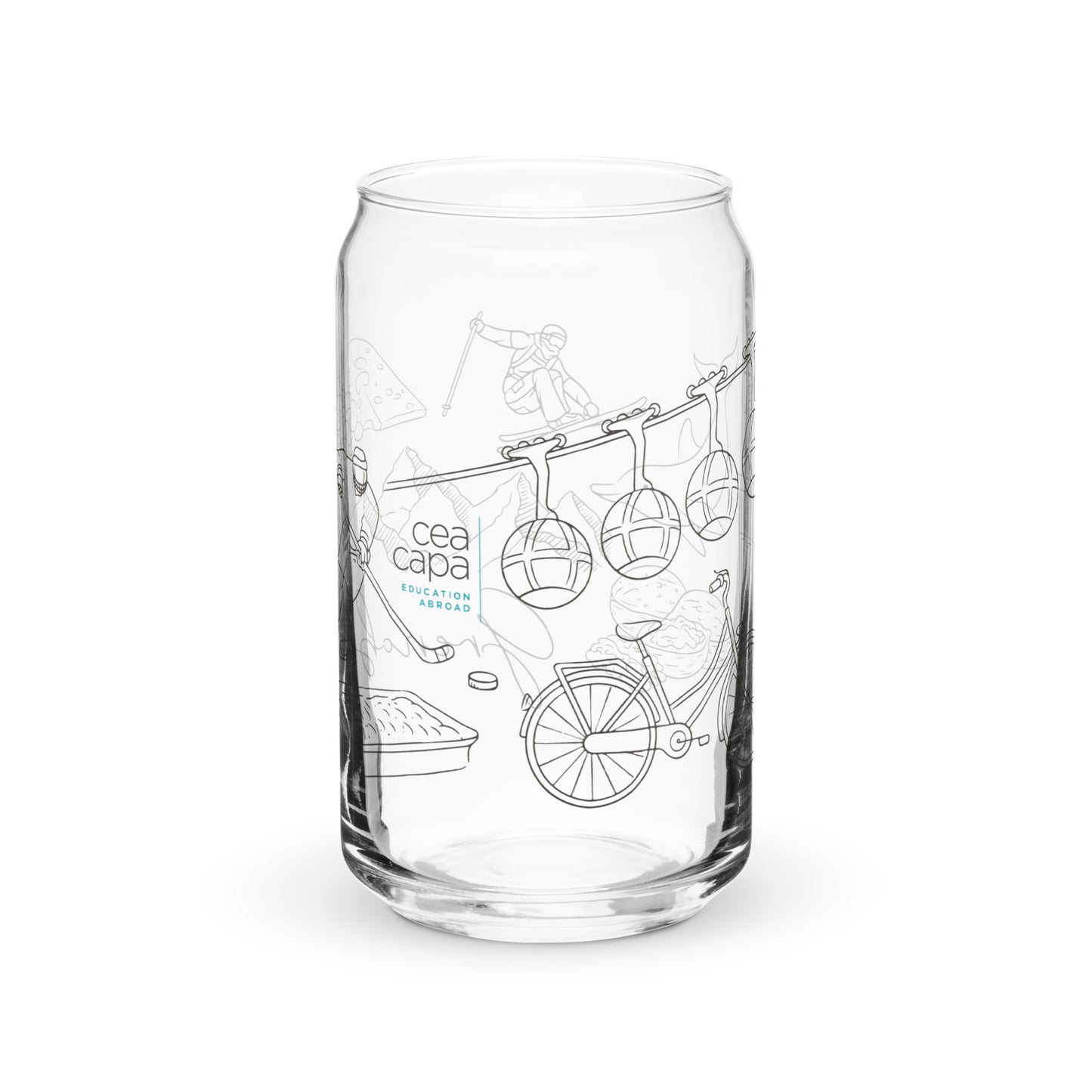 Grenoble Icons Can-shaped Glass