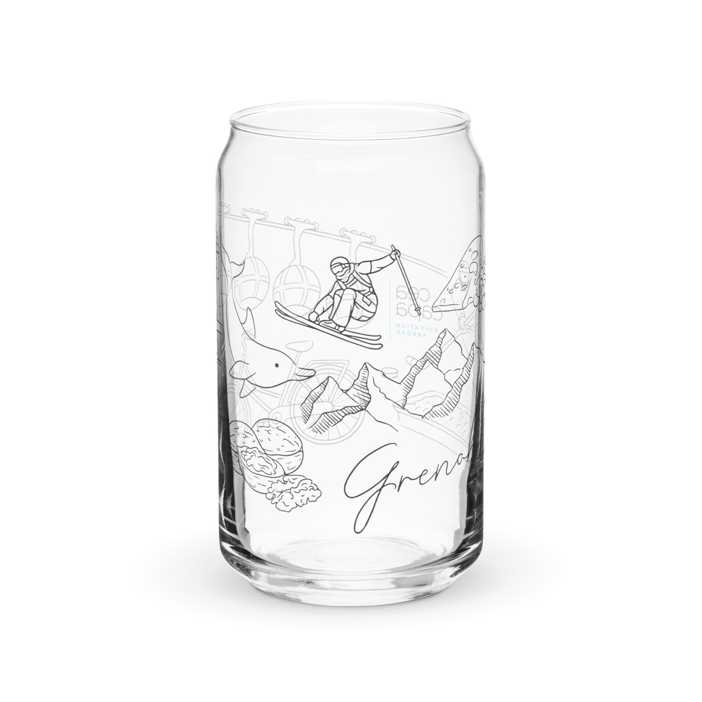 Grenoble Icons Can-shaped Glass