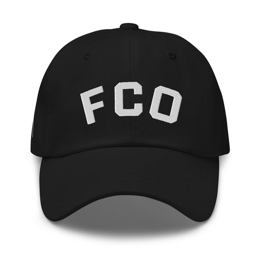 Rome Airport Code Baseball Cap