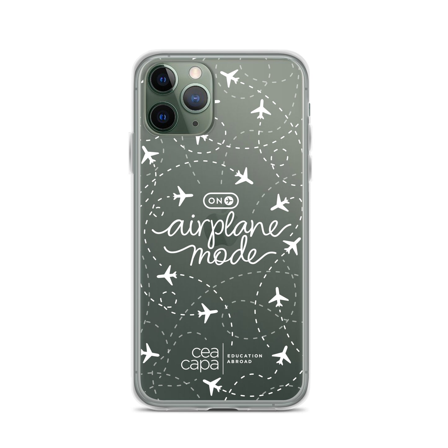 Airplane Mode Clear iPhone® Case