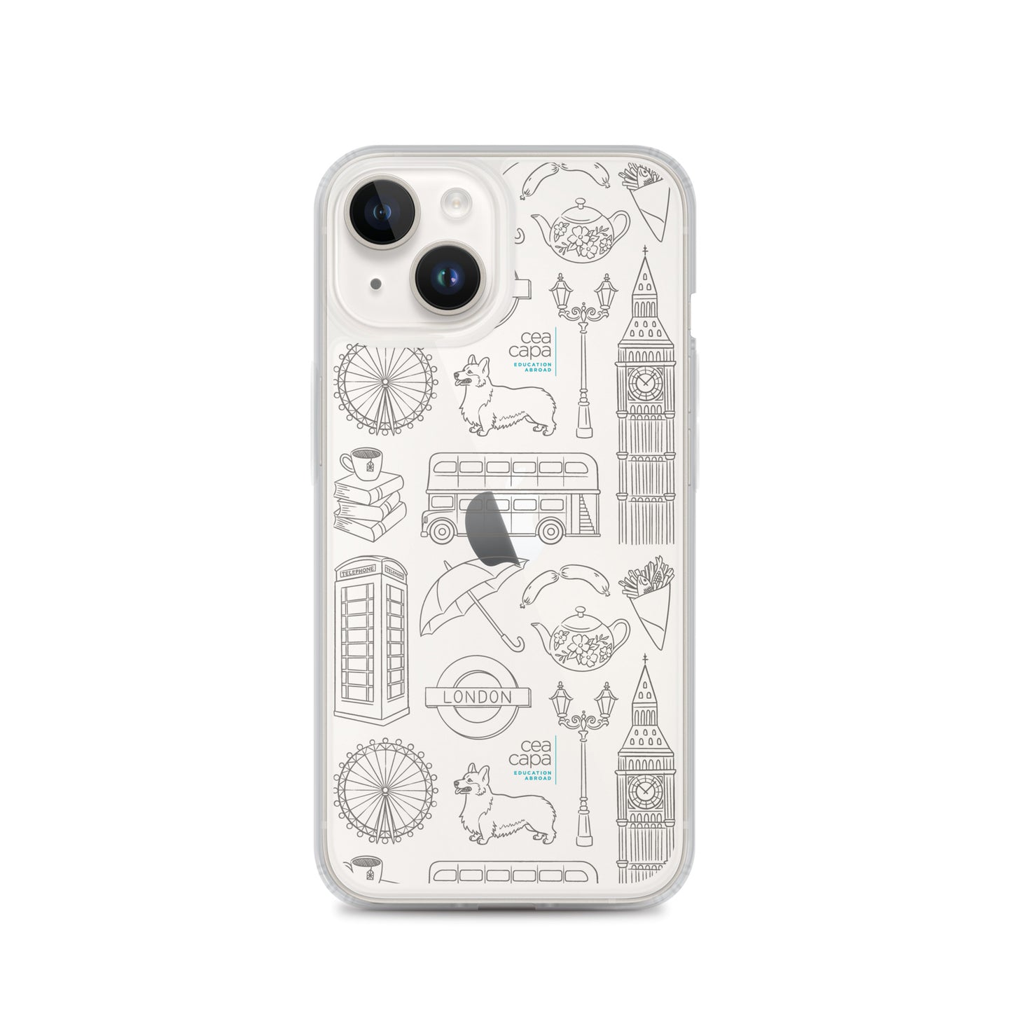 London Icons Clear iPhone® Case