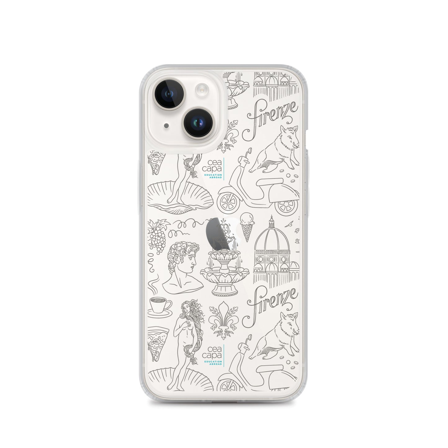 Florence Icons Clear iPhone® Case