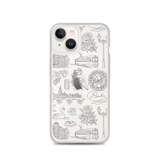 Prague Icons Clear iPhone® Case