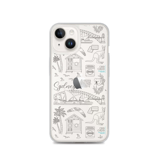 Sydney Icons Clear iPhone® Case