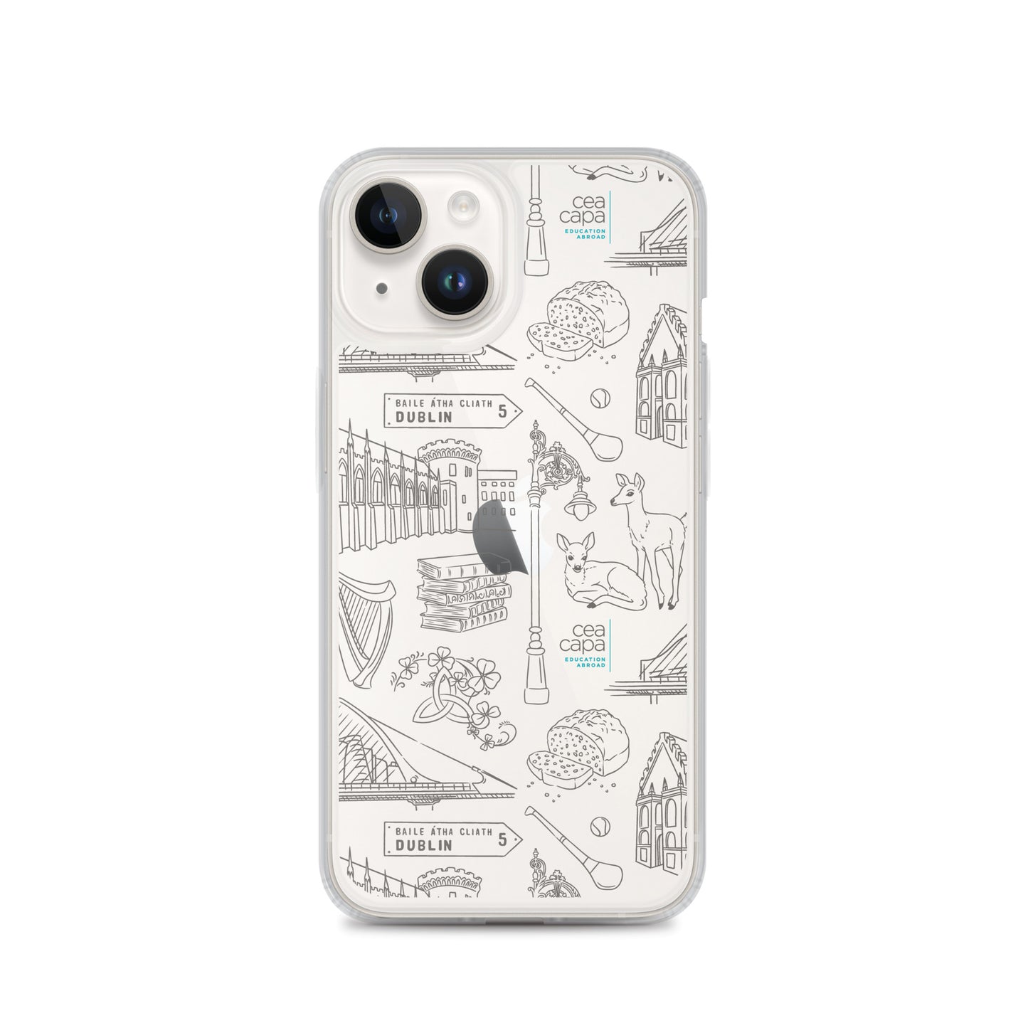 Dublin Icons Clear iPhone® Case