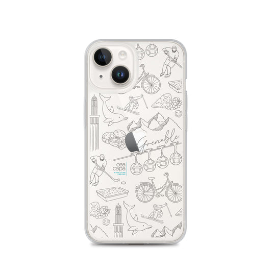 Grenoble Icons Clear iPhone® Case