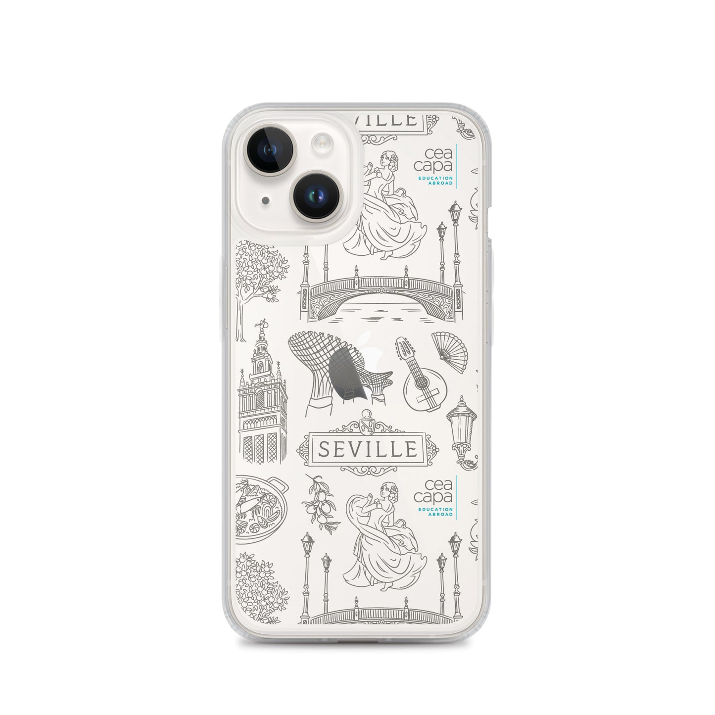 Seville Icons Clear iPhone® Case