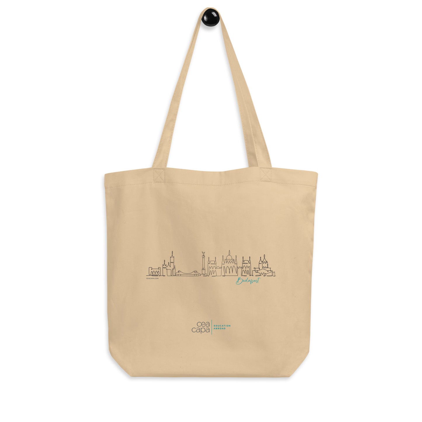Budapest Skyline Eco Tote Bag
