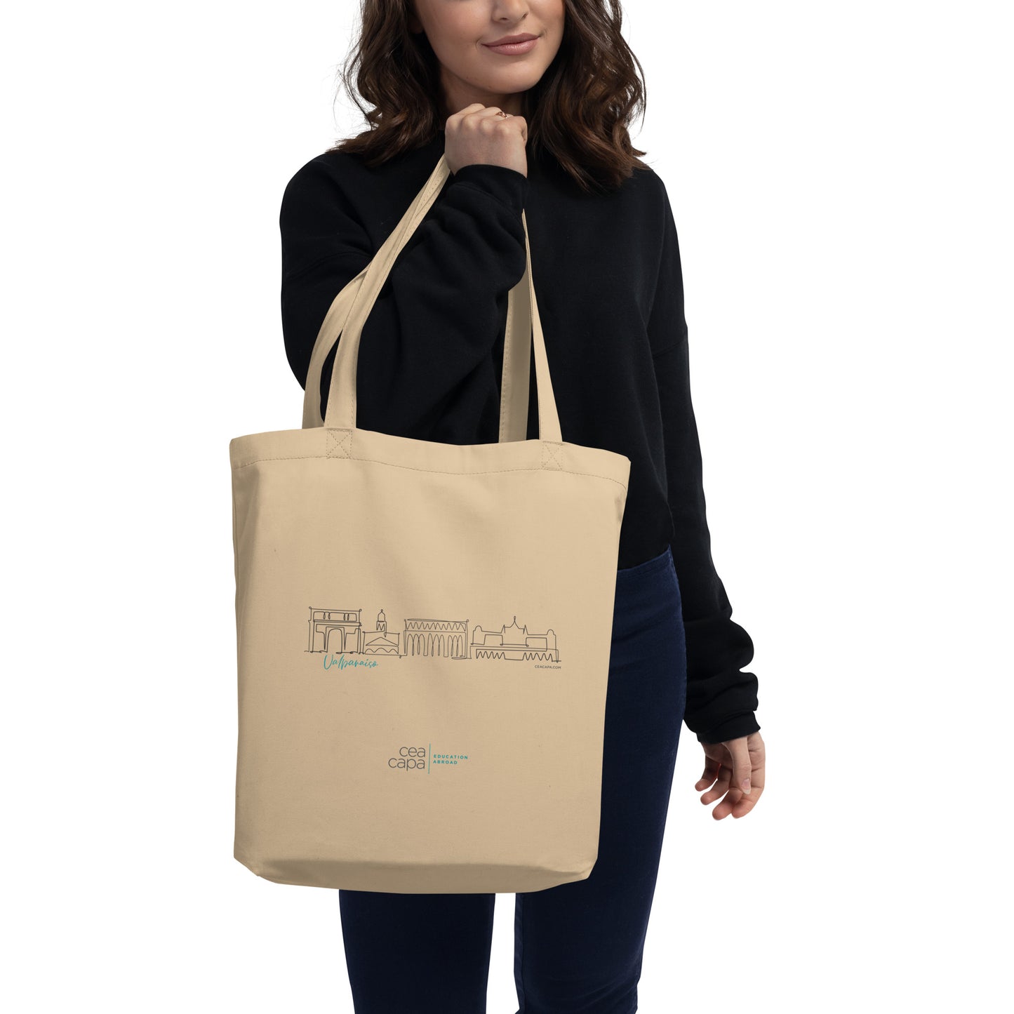 Valparaíso Skyline Eco Tote Bag