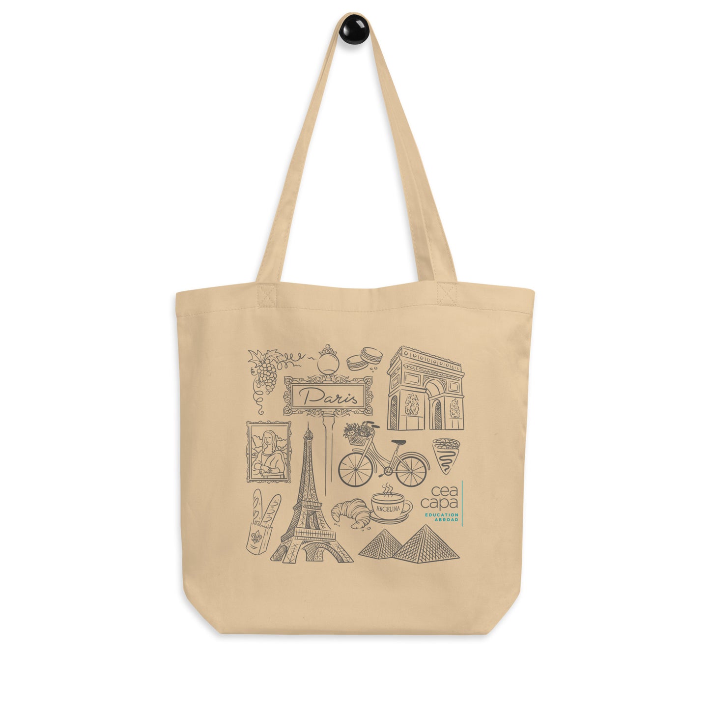 Paris Icons Eco Tote Bag