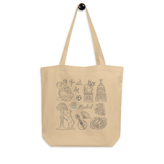 Madrid Icons Eco Tote Bag