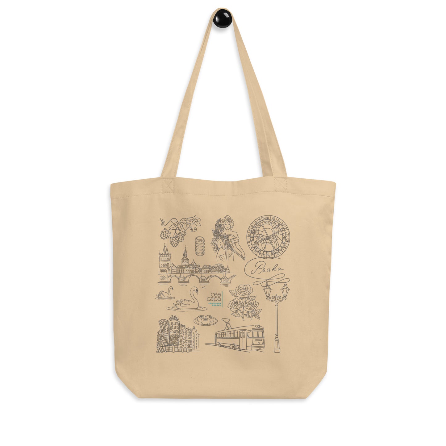 Prague Icons Eco Tote Bag