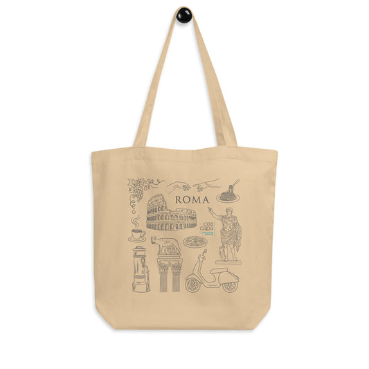 Rome Icons Eco Tote Bag