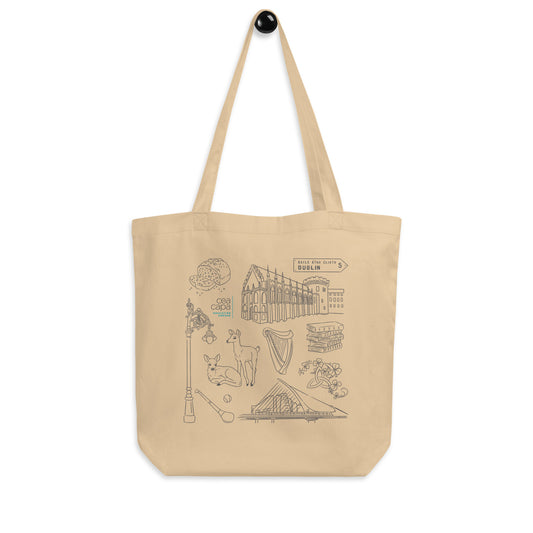 Dublin Icons Eco Tote Bag