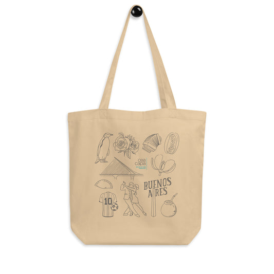 Buenos Aires Icons Eco Tote Bag