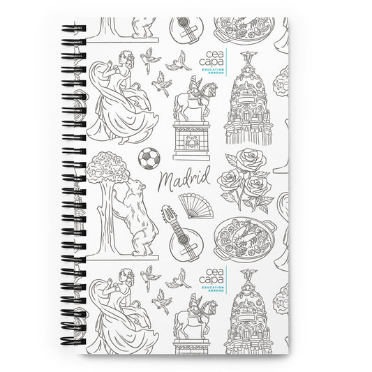 Madrid Icons Spiral Notebook