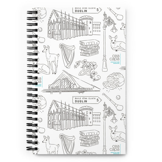 Dublin Icons Spiral Notebook