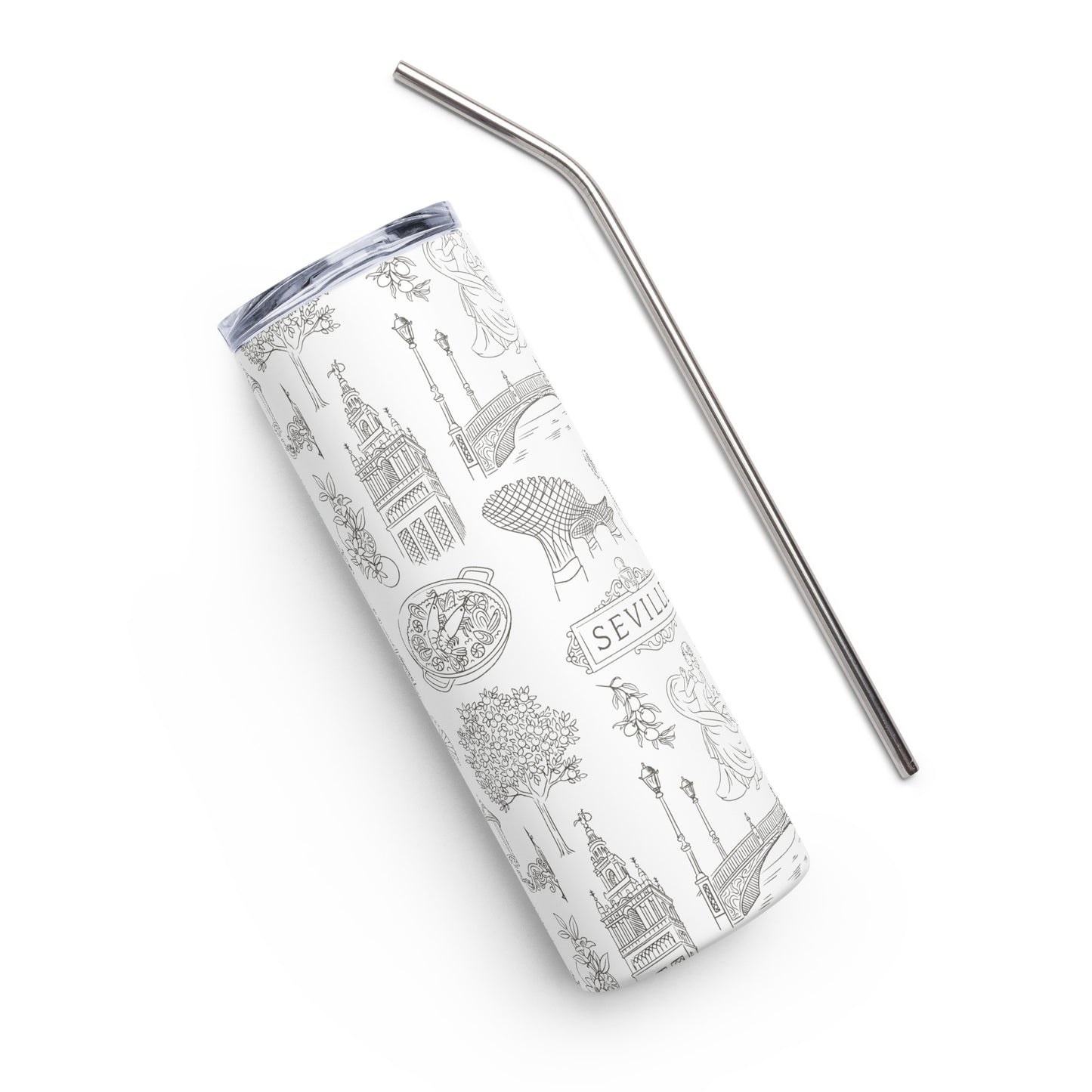 Seville Icons Stainless Steel Tumbler