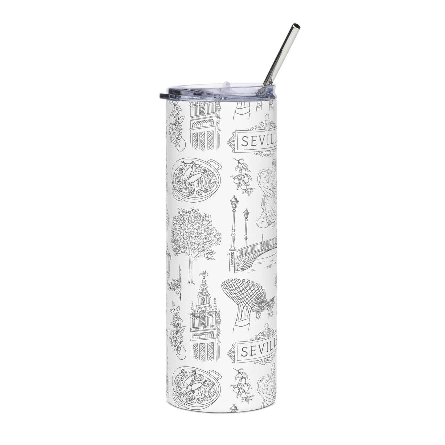Seville Icons Stainless Steel Tumbler