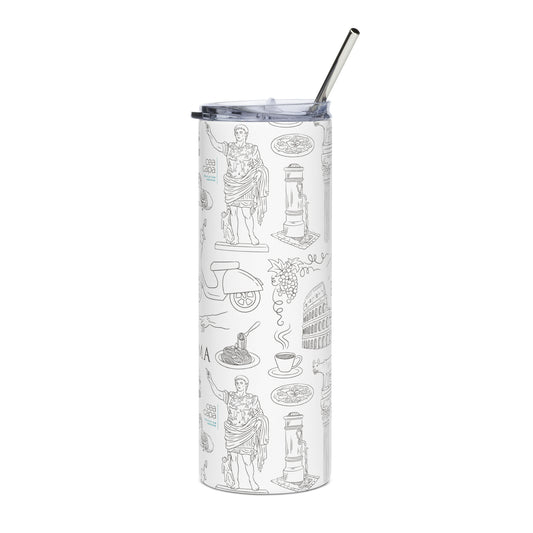 Rome Icons Stainless Steel Tumbler