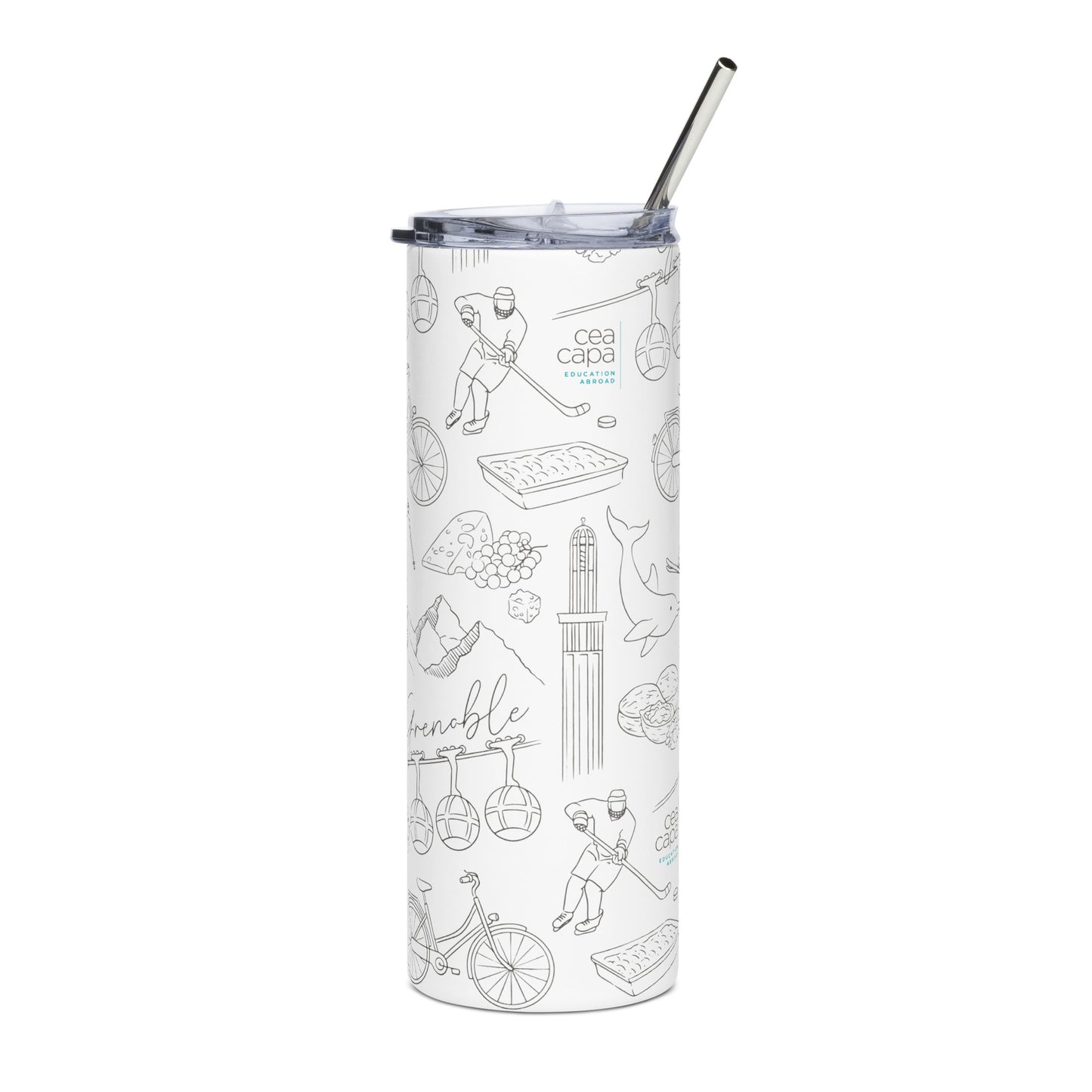 Grenoble Icons Stainless Steel Tumbler