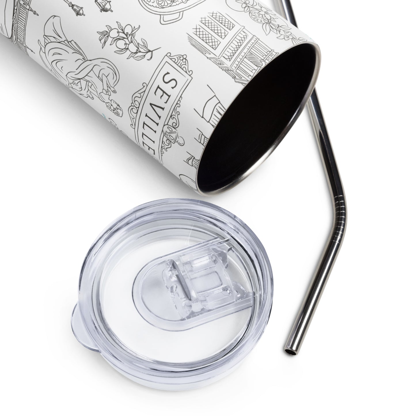 Seville Icons Stainless Steel Tumbler