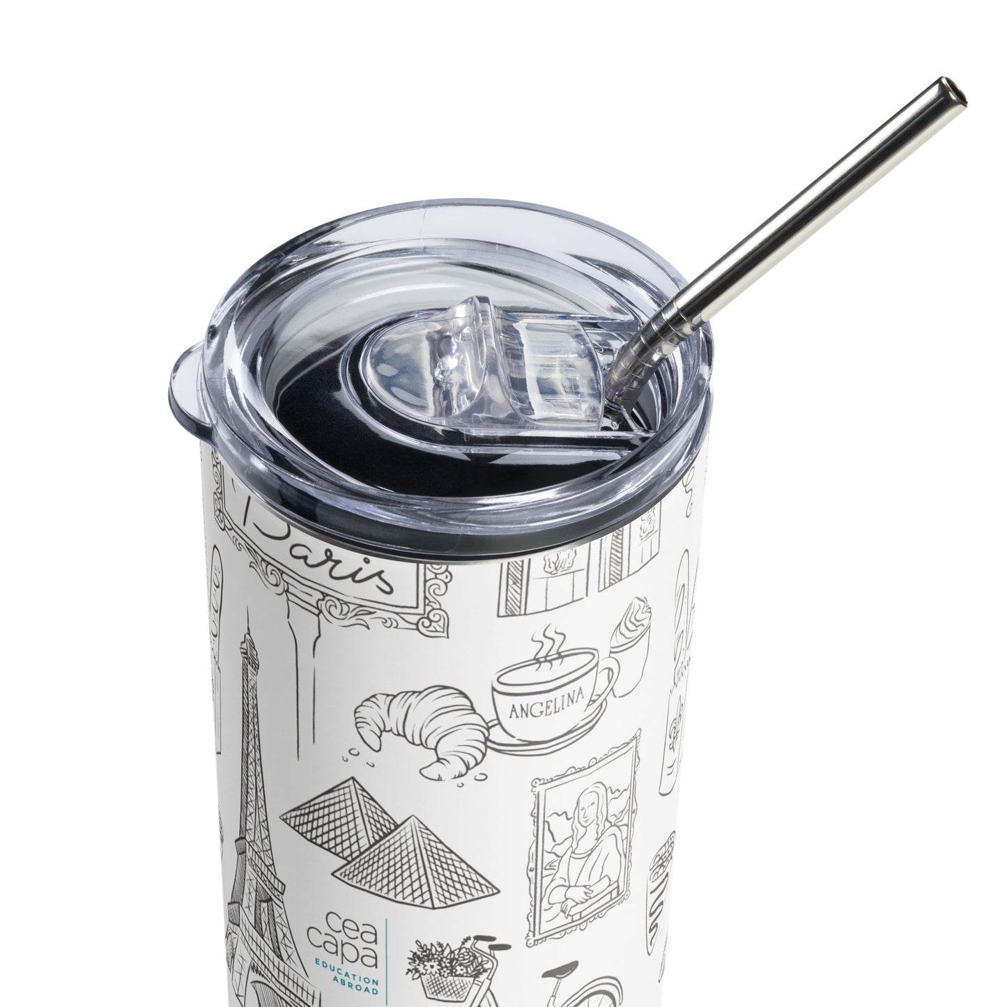 Paris Icons Stainless Steel Tumbler