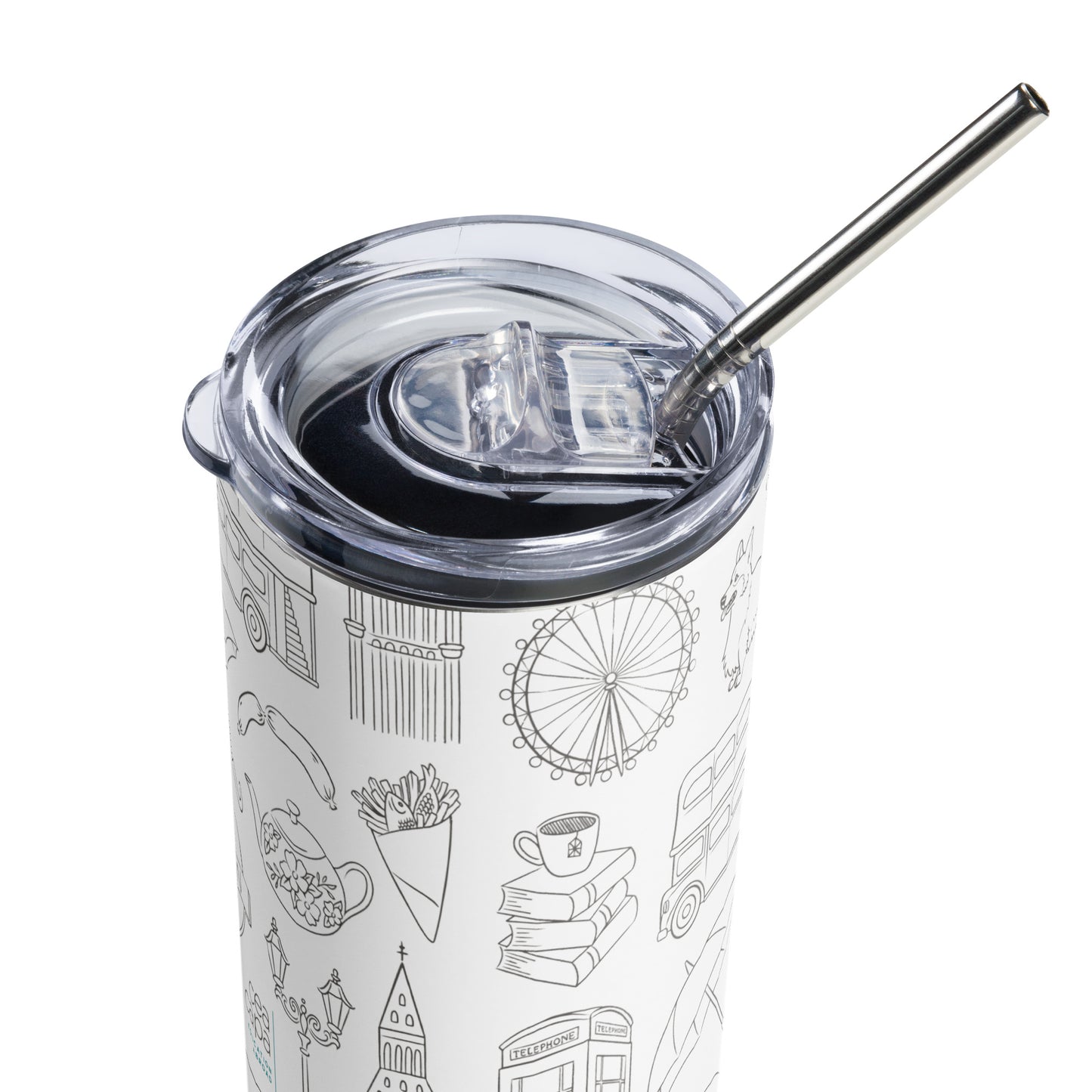 London Icons Stainless Steel Tumbler