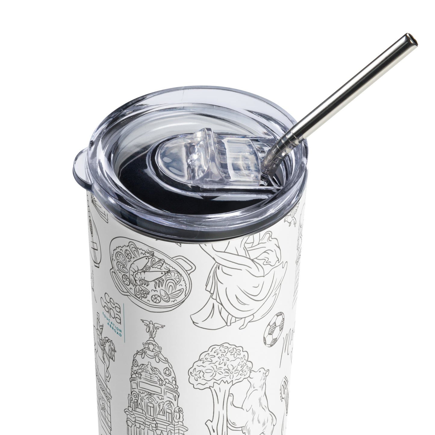 Madrid Icons Stainless Steel Tumbler
