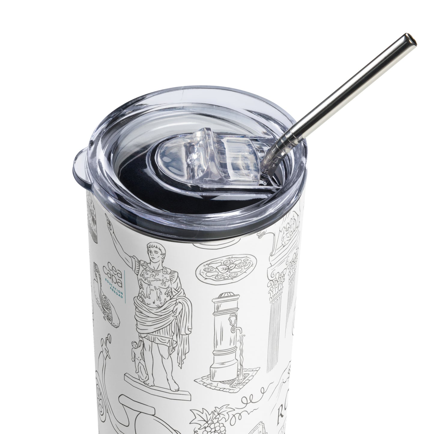 Rome Icons Stainless Steel Tumbler
