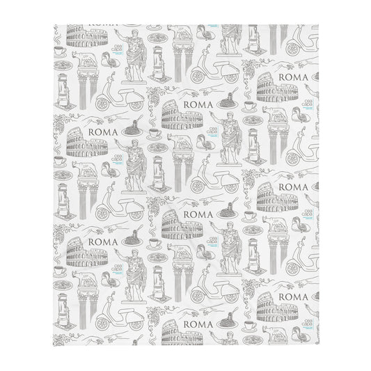 Rome Icons Lightweight Throw Blanket