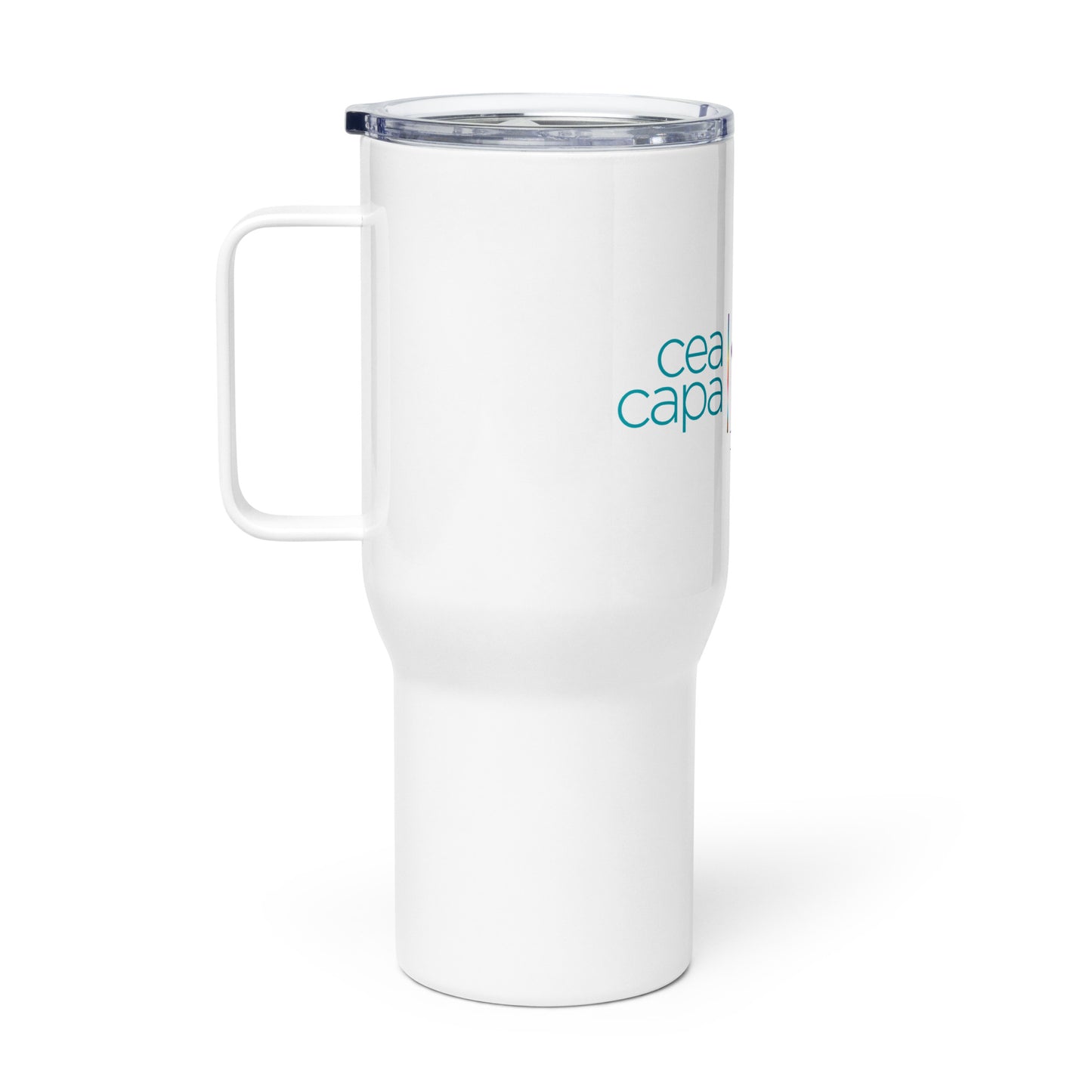 Live with Pride Travel Mug with Handle