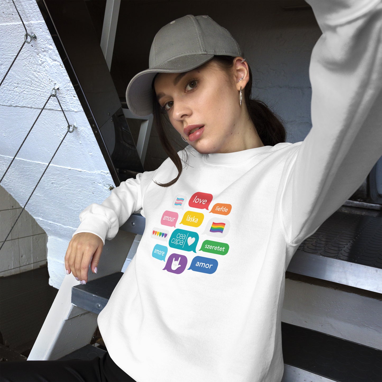 Love is Love Crewneck Sweatshirt