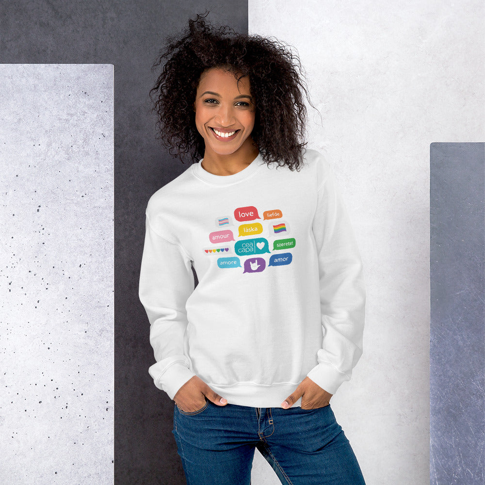 Love is Love Crewneck Sweatshirt