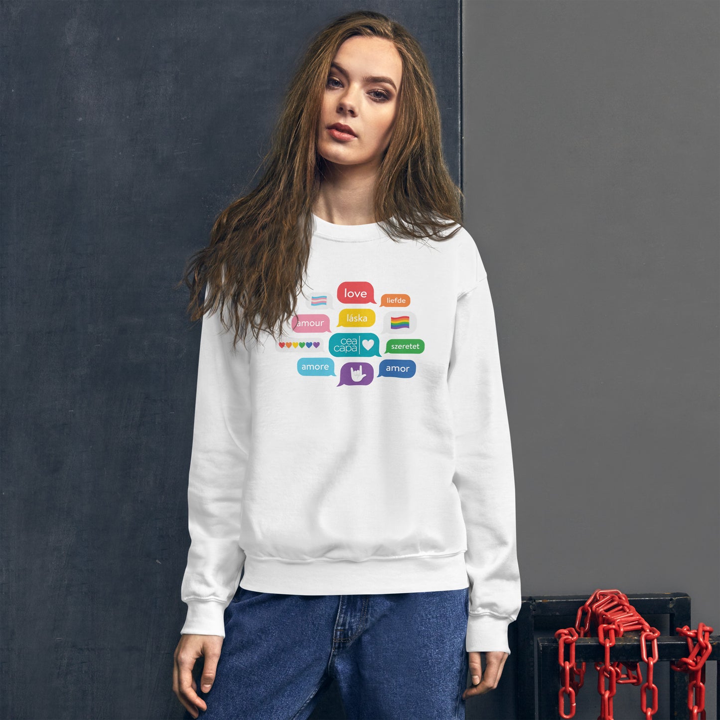 Love is Love Crewneck Sweatshirt