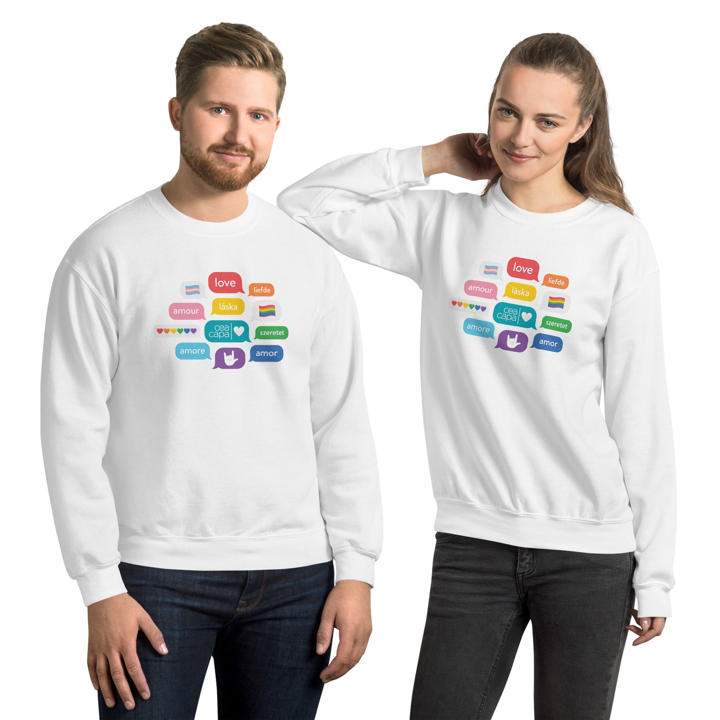 Love is Love Crewneck Sweatshirt