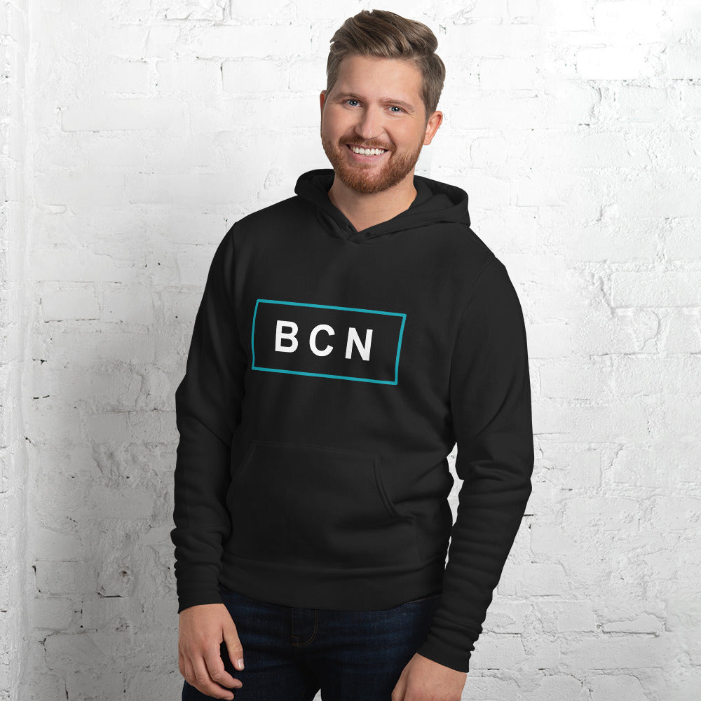 Barcelona Airport Code Hoodie