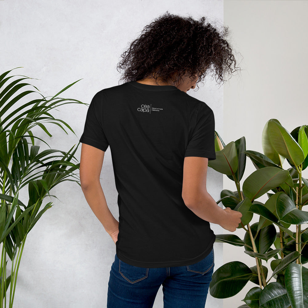 Airplane Mode Black Tee