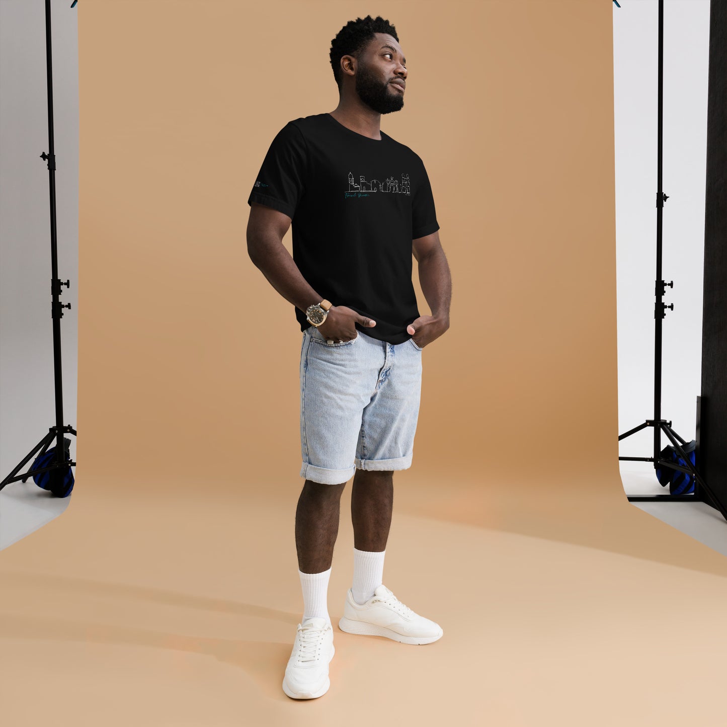 French Riviera Skyline Tee