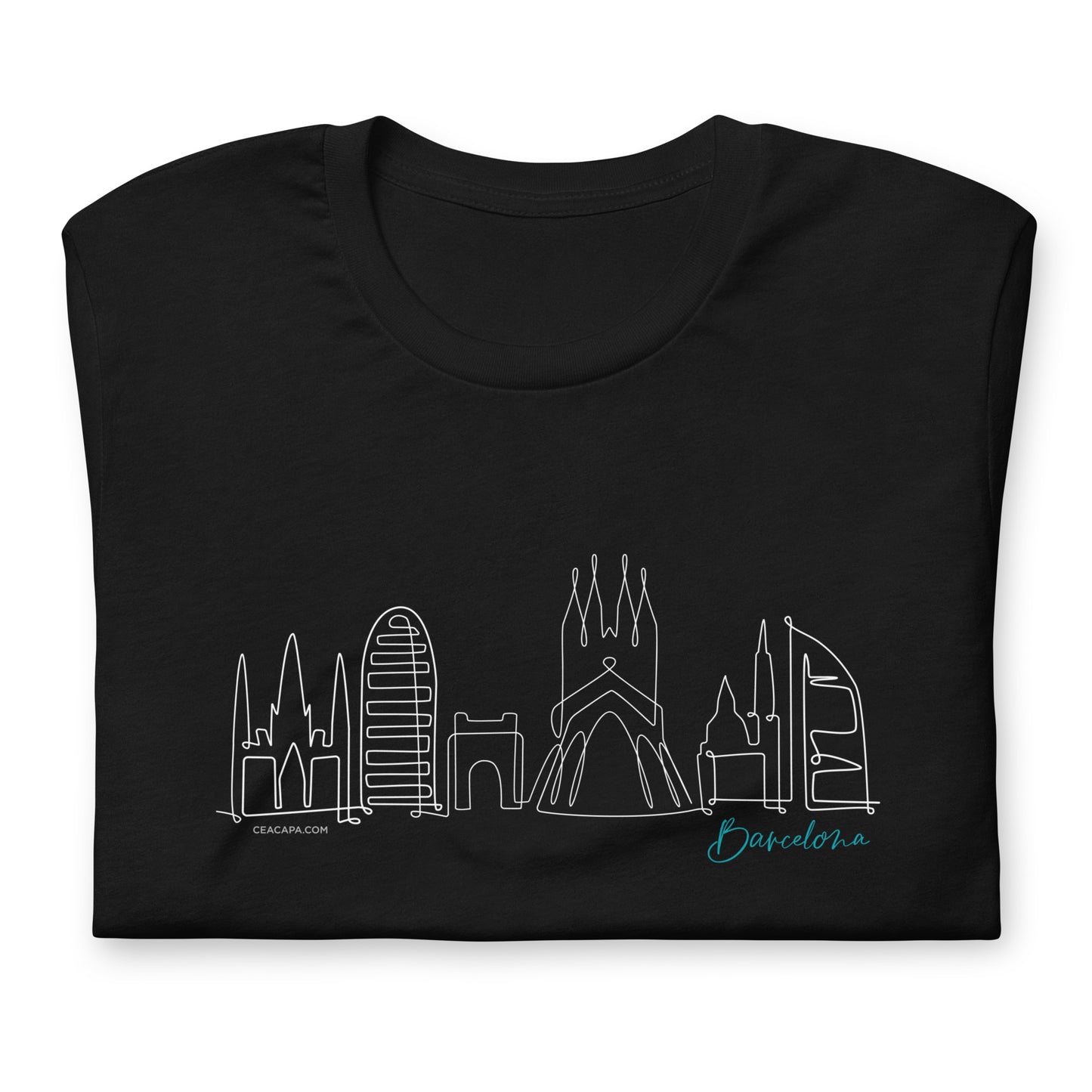 Barcelona Skyline Tee